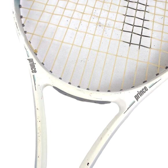 Vintage 1989 Prince Tricomp 110 Tennis Racket Graphite Fiberglass Kevlar 16/19 - Picture 6 of 10